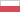 Icon polnische Flagge